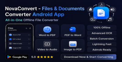 NovaConvert - Files & Documents Converter Android App