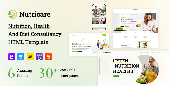 Nutricare | Nutrition Health and Diet Creative HTML5 Template Nutricare | Nutrition Health and Diet Creative HTML5 Template