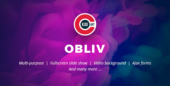 Obliv - Creative HTML Template Obliv - Creative HTML Template