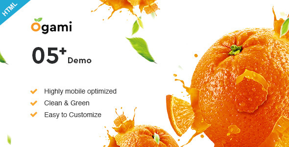Ogami - Multipurpose Organic Store & Bakery HTML Templates Ogami - Multipurpose Organic Store & Bakery HTML Templates