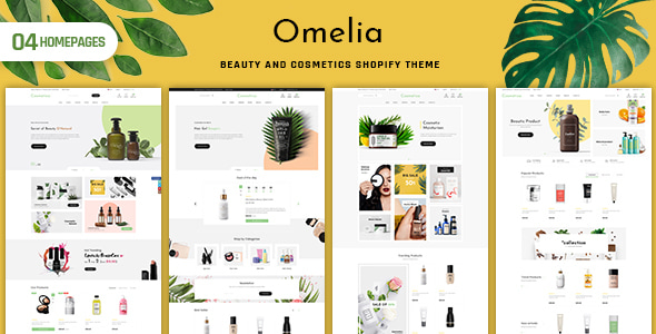 Omelia - Beauty & Cosmetics Shopify Theme Omelia - Beauty & Cosmetics Shopify Theme