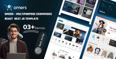 Omers - Multipurpose eCommerce React Next JS Template