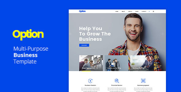 Option - Multi-Purpose Business Template Option - Multi-Purpose Business Template