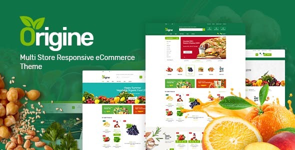 Organic Food HTML Template - Origine Organic Food HTML Template - Origine