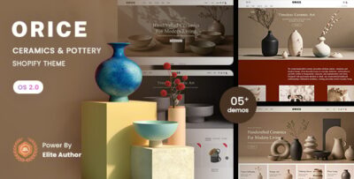 Orice - Ceramics and Pottery Shopify 2.0 Theme