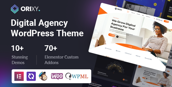 Orixy - Digital Agency WordPress Theme Orixy - Digital Agency WordPress Theme