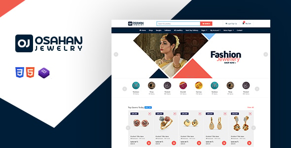 Osahan Jewelry - Bootstrap Responsive Jewelry Light Template Osahan Jewelry - Bootstrap Responsive Jewelry Light Template