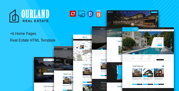 Ourland - Real Estates HTML Template Ourland - Real Estates HTML Template