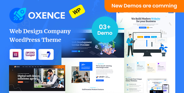 Oxence - Web Design Agency Elementor WordPress Theme Oxence - Web Design Agency Elementor WordPress Theme