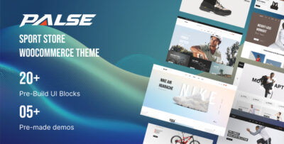 Palse - Sport Store WooCommerce WordPress Theme