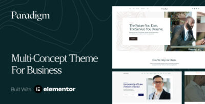 Paradigm - Multi-Concept Theme For Business