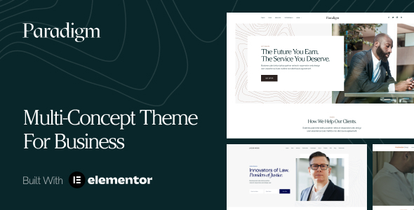 Paradigm - Multi-Concept Theme For Business Paradigm - Multi-Concept Theme For Business