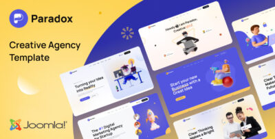 Paradox - Joomla 6 Creative Agency Template