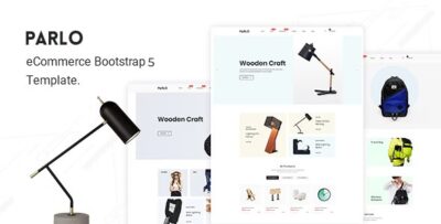 Parlo - Fashion, Furniture Store HTML Template