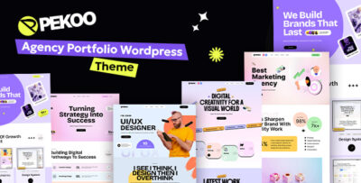 Pekoo - Agency Portfolio WordPress Theme