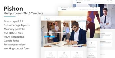Pishon - Multipurpose HTML5 Template