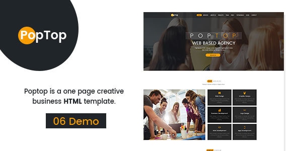 PopTop Web Agency HTML 5 Responsive Bootstrap-4 Template. PopTop Web Agency HTML 5 Responsive Bootstrap-4 Template.