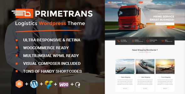 PrimeTrans | Logistics HTML Template PrimeTrans | Logistics HTML Template