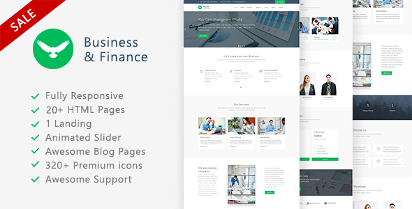 Proff - Business and Finance Template Proff - Business and Finance Template