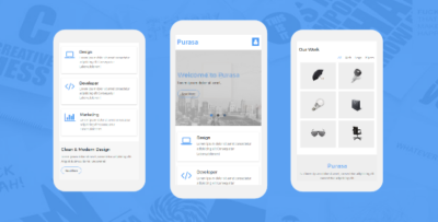 Purasa - Responsive Mobile Template