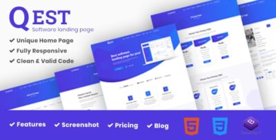 QEST- Apps Landing Template