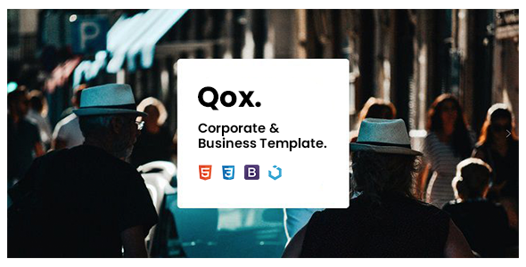 Qox - Corporate & Business Template Qox - Corporate & Business Template