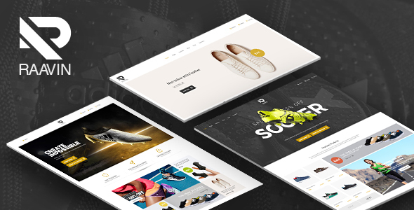 Raavin - Shoe Store HTML Template Raavin - Shoe Store HTML Template