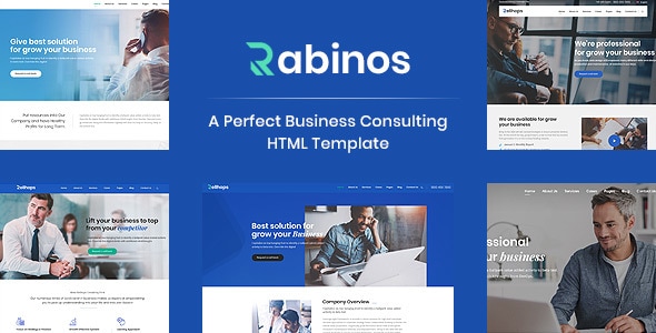 Rabinos - Consulting Business HTML Template Rabinos - Consulting Business HTML Template