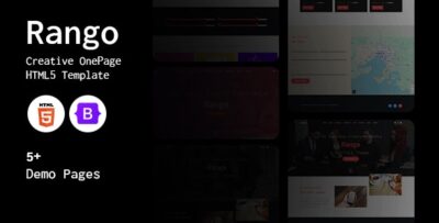 Rango Web Agency - Multipurpose HTML5 Template