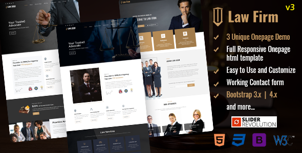 Responsive Law Firm Website Template Responsive Law Firm Website Template