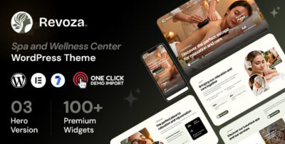 Revoza - Spa and Wellness Center WordPress Theme