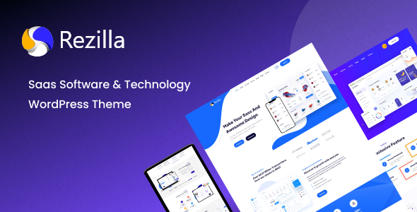 Rezilla - SaaS Software & Technology WordPress Theme Rezilla - SaaS Software & Technology WordPress Theme