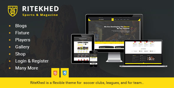RiteKhed Fixtures and Sports Html Template RiteKhed Fixtures and Sports Html Template