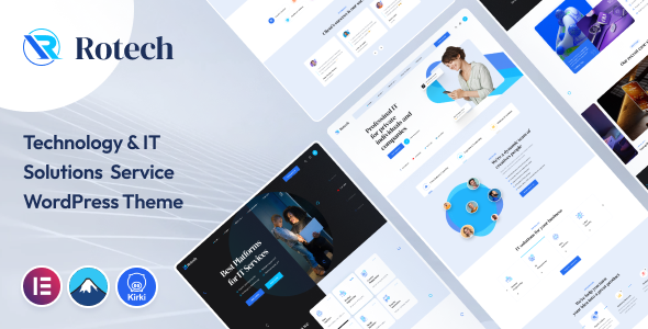 Rotech - Technology & IT Solutions WordPress Theme Rotech - Technology & IT Solutions WordPress Theme