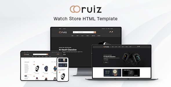 Ruiz - Watch Store HTML Template Ruiz - Watch Store HTML Template