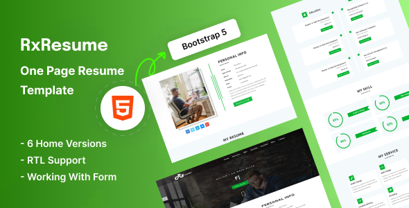 Rx-Resume Onepage Resume Template Rx-Resume Onepage Resume Template
