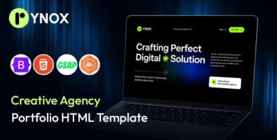 Rynox - Creative Agency Portfolio HTML Template