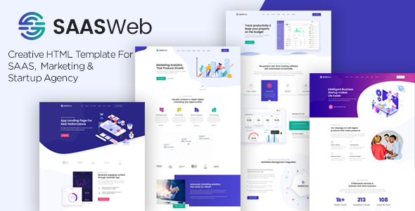Saasweb - Saas &Startup HTML Template Saasweb - Saas &Startup HTML Template