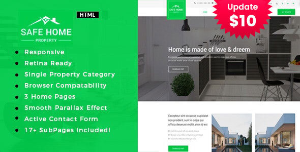 Safehome - Real Estate Property HTML5 Template Safehome - Real Estate Property HTML5 Template