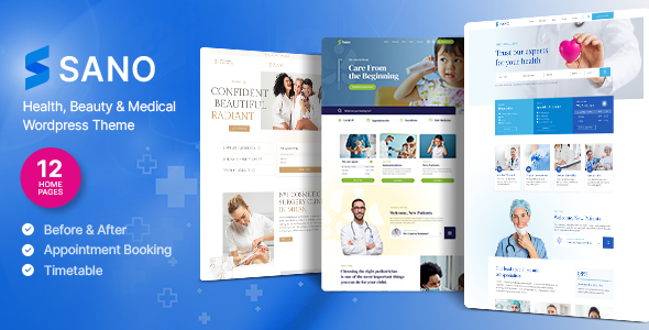 Sano - Health & Medical WordPress Theme Sano - Health & Medical WordPress Theme
