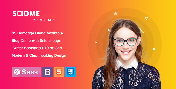 Sciome - Creative Resume & Portfolio HTML5 Template | Bootstrap v5.0 Sciome - Creative Resume & Portfolio HTML5 Template | Bootstrap v5.0