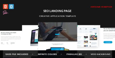 SEO - Digital Marketing HTML Template