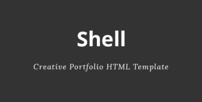 Shell - Creative HTML Template