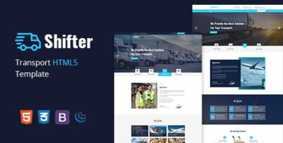 Shifter -  Transport & Logistic HTML Template