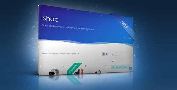 Shop Module for CMS pro Shop Module for CMS pro