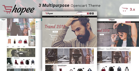 Shopee - Multipurpose Responsive Fashion Opencart 3 Theme Shopee - Multipurpose Responsive Fashion Opencart 3 Theme