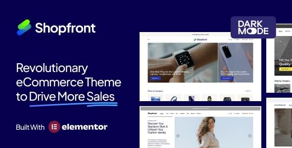 Shopfront - Next-Generation eCommerce Theme Shopfront - Next-Generation eCommerce Theme