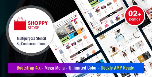 ShoppyStore - Multipurpose Stencil Responsive BigCommerce Theme & Google AMP Ready ShoppyStore - Multipurpose Stencil Responsive BigCommerce Theme & Google AMP Ready