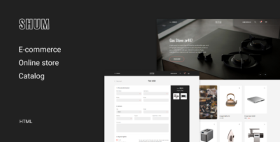 SHUM - eCommerce HTML Template
