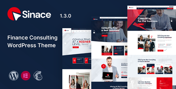 Sinace - Finance Consulting WordPress Theme Sinace - Finance Consulting WordPress Theme